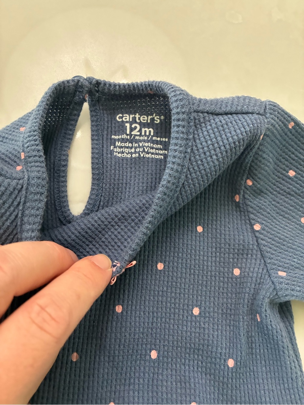 Carter’s Waffle Knit Set - Picture 3 of 4